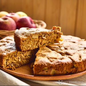 порция шарлотки