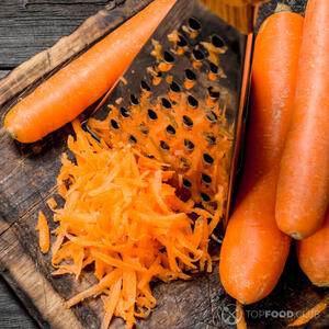 Трем морковь