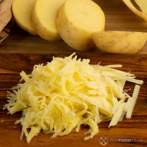 Натертая картошка