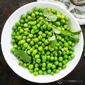 Подготавливаем горошек