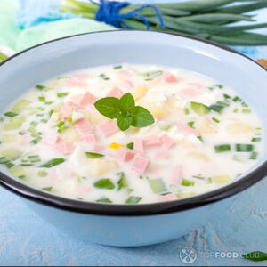 Готовая окрошка