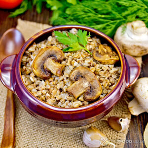 Готовая гречка