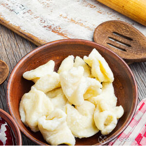 Готовые вареники