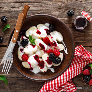 Готовые вареники