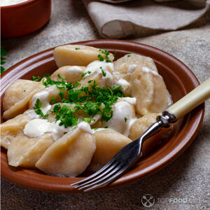 Готовые вареники