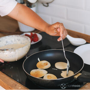 Готовые оладьи