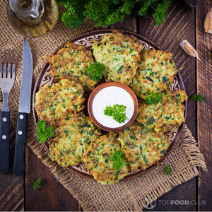 готовые оладьи