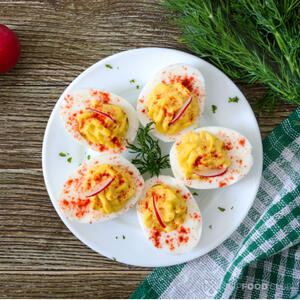 Готовые яйца