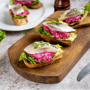 Готовые канапе