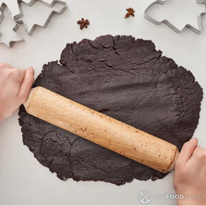 шоколадное тесто