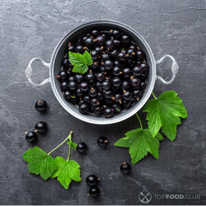 Ягоды черной смородины 