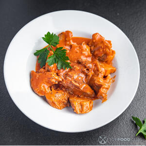 Тушеная свинина