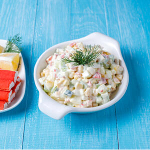 Салат готов.