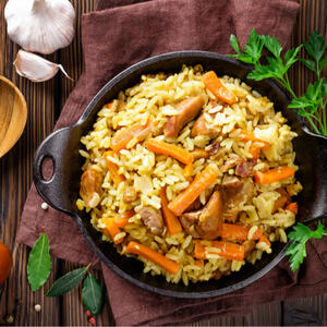 Готовый плов