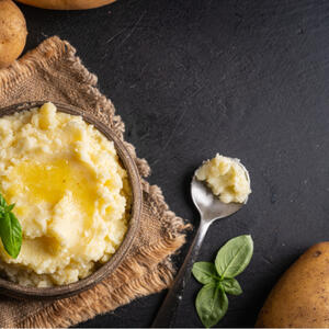 Распределить пюре