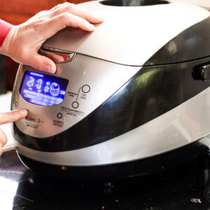 Поставить режим выпечка