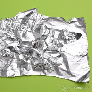 Подготовить фольгу