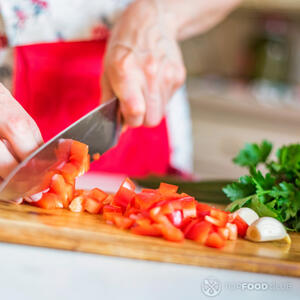 Порезать перец