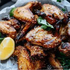 Готовый удон с крыльями