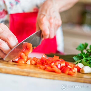 Порезать перец