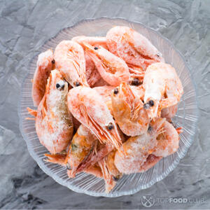 Разморозить креветки