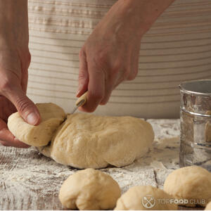 реазть тесто