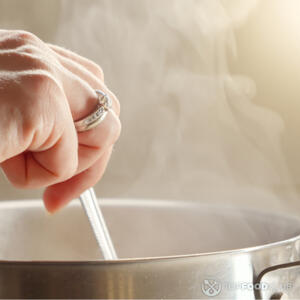 Помешивать массу