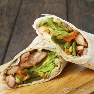 свернуть лаваш