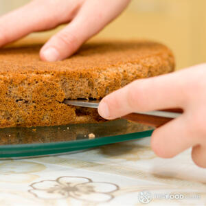 Бисквит разрезать