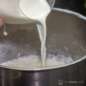 Подогреть молоко