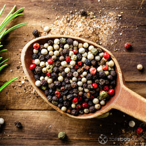 Подготовить перец горошек