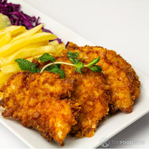 куриные отбивные в панировке