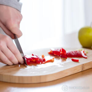 Нарезать перец