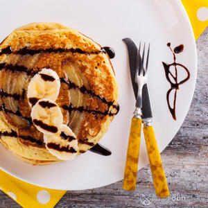 овсяноблин с бананом