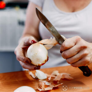 Очистить лук