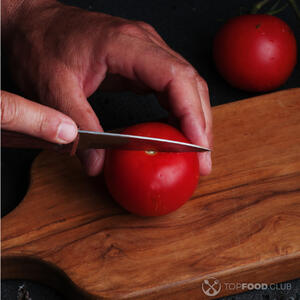 Разрезать помидор