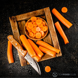 Нарезать морковь