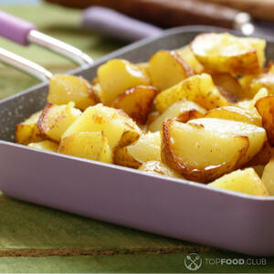 Обжарить картофель