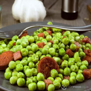 Готовый горошек