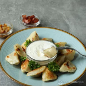 Готовые вареники