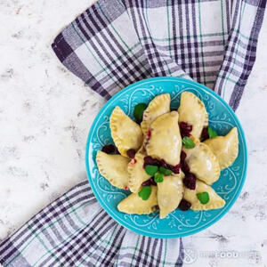 Готовые вареники