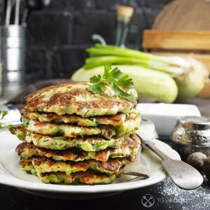 оладьи со сметаной