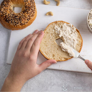 смазать бейгл