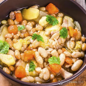 Готовая фасоль