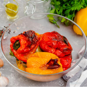 Запечённые перцы готовы!