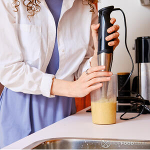 измельчить хумус