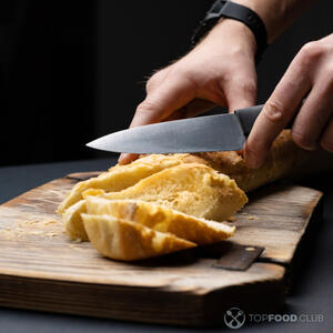 Нарезать багет