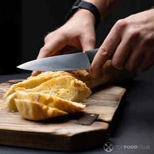 Нарезать батон