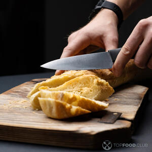 Нарезать багет