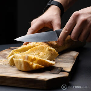 Нарезать багет